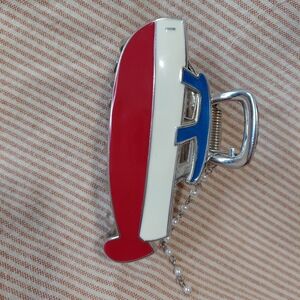 Red and Blue Boat Claw Clip